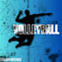 design modern a volleyball silhouette poster