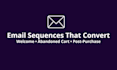 write ecommerce email sequences that convert