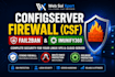 setup config server firewall csf security imunify360 fail2ban web hosting server