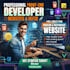 develop a modern and responsive front end website