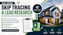 do real estate lead research