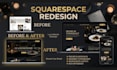 redesign squarespace website edit squarespace revamp squarespace website update