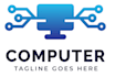 design a professional technology startup and IT company logo