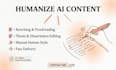 humanize ai content, rewrite chatgpt text into natural human writing