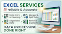 clean, format, merge, and split excel data accurately