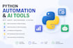 develop python automation scripts, ai tools, bots, and custom solutions