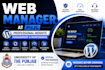 be your web manager and maintenance expert
