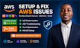 setup and fix issues on amazon web services AWS and set up ec2 and s3
