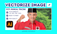 vectorize image or cartoon