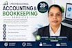 do bookkeeping, quickbooks, financial statements and taxes