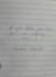 write your notes and assignments in cursive handwriting