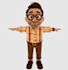 create a 3d character model