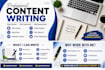 write professional articles, blog posts, and website content