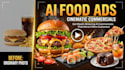 create creative video ads restaurant promo, food promo ads
