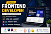 convert figma PSD to responsive HTML CSS bootstrap website