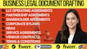 draft professional ndas and service agreements