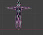 3d character model with rigs if needed