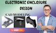 design consumer electronics enclosure, pcb housing and injection molding 3d cad