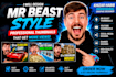 design modern youtube thumbnail