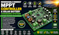 design renewable energy pcb, mppt controller and solar battery charging system