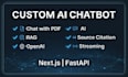 build ai systems, rag, and ai knowledge base chatbots in fastapi