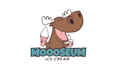 make ice cream store logo with fun yummy and exciting