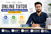 tutor basic math, pre algebra and science online for grades 3 to 8