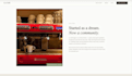 create a slick and modern front end website