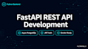 build a fastapi rest API with async postgresql and jwt auth