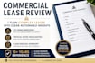 review, summarize, and explain your commercial lease