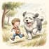 draw unique watercolor illustrations for amazon KDP childrens books