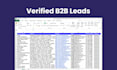 find verified b2b leads and decision maker contacts