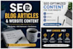 seo blog articles and website content writing