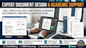replicate any design, or make document or photoshop academic document
