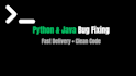 fix your python and java bugs fast and efficiently