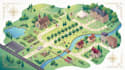 create elegant wedding map, invitation map and venue direction map