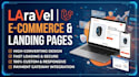develop a high converting laravel e commerce website or landing page