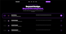 build a modern responsive react website with tailwind CSS