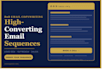 write b2b cold email sequences that generate replies
