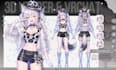 create custom 3d vtuber character and vrchat avatar with vrm rigging