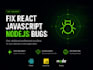 fix react javascript nodejs website bugs