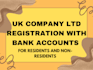 register uk company and banks