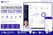 develop a custom healthcare CRM and patient management system