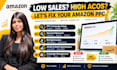 setup and optimize amazon PPC campaigns for higher roas