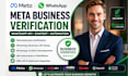 verify meta business setup whatsapp business api cloud api and twilio