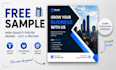 create business flyer and eye catching promo post design