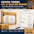 design timber lvl and glulam beams with structural calculations