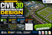 create civil 3d road, subdivision, water plant and as built plans