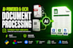extract text, data from pdfs, scanned documents and images with ai ocr, python