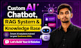 build custom ai chatbot rag and knowledge base trained on your data